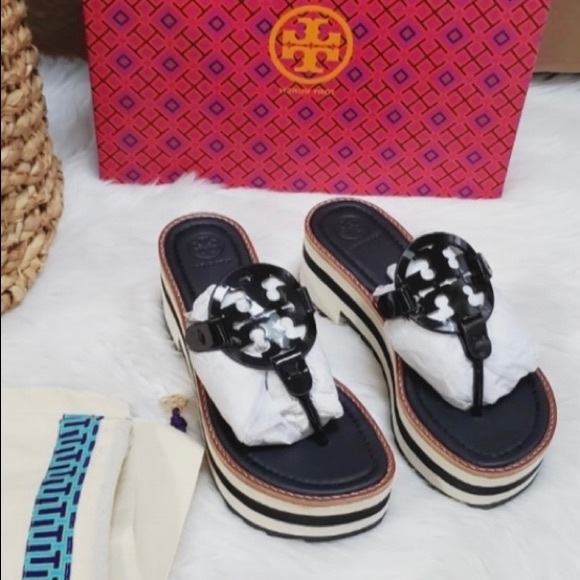 Tory Burch Miller sandals 🔴SOLD - Picture 1 of 4